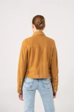 Camel Suede Jacket 4