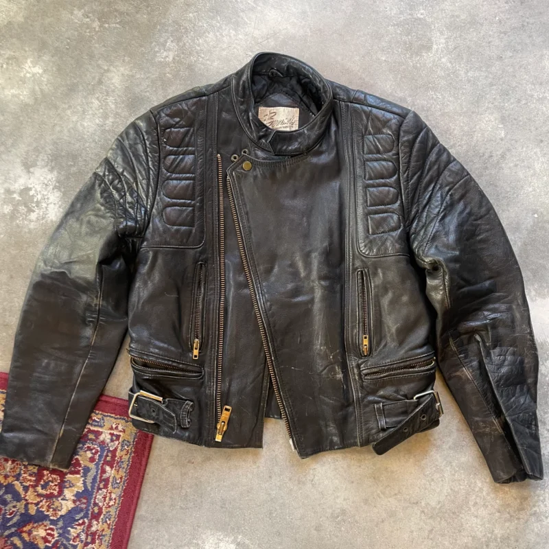 Classic Motorcycle Jacket Leather