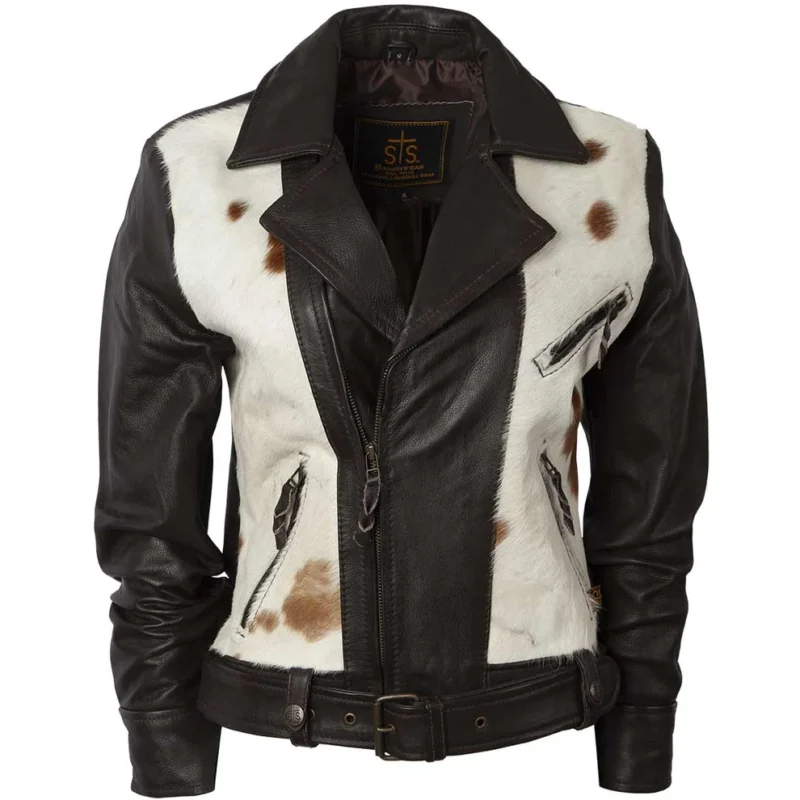 Cowhide Jacket Womens