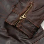 Cowhide Leather jacket 4