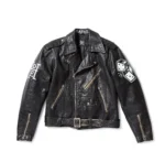 ED Hardy Leather Motorcycle Jacket