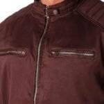 Faux Suede Bomber jacket 4