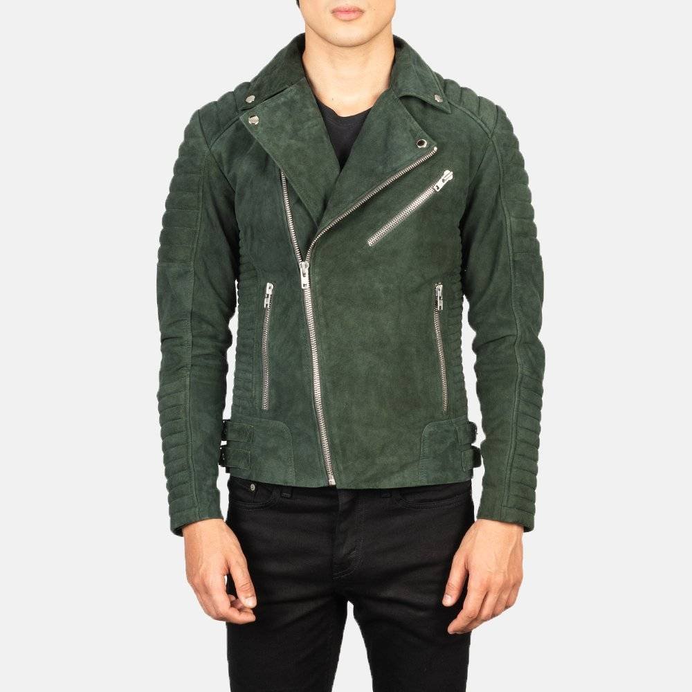 Green Suede Jacket