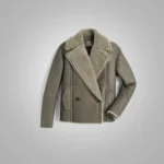Grey Aviator Jacket Womens