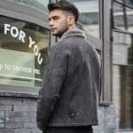 Grey Sheepskin Jacket 2