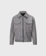 Grey Suede jacket