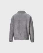 Grey Suede jacket 2