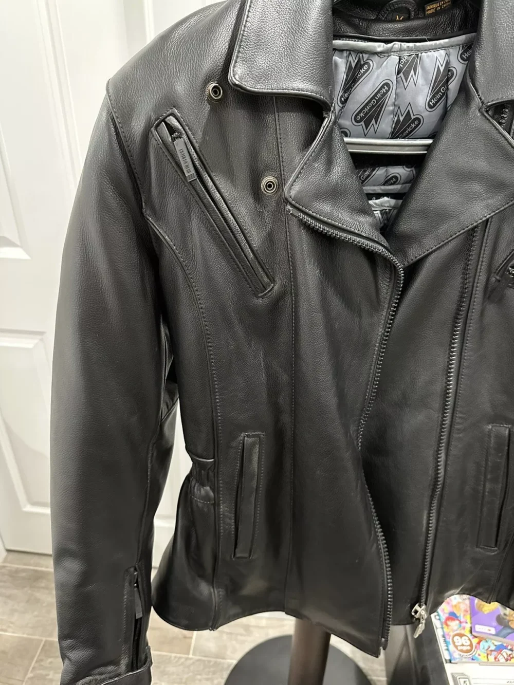 Hein Gericke Leather Motorcycle Jacket 2