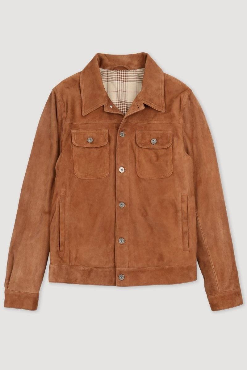 Heritage Suede Trucker Jacket