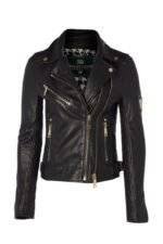 Holland Cooper Leather Biker Jacket