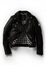 Holland Cooper Leather Biker Jacket 3