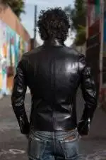 Horsehide Leather Motorcycle Jacket 2