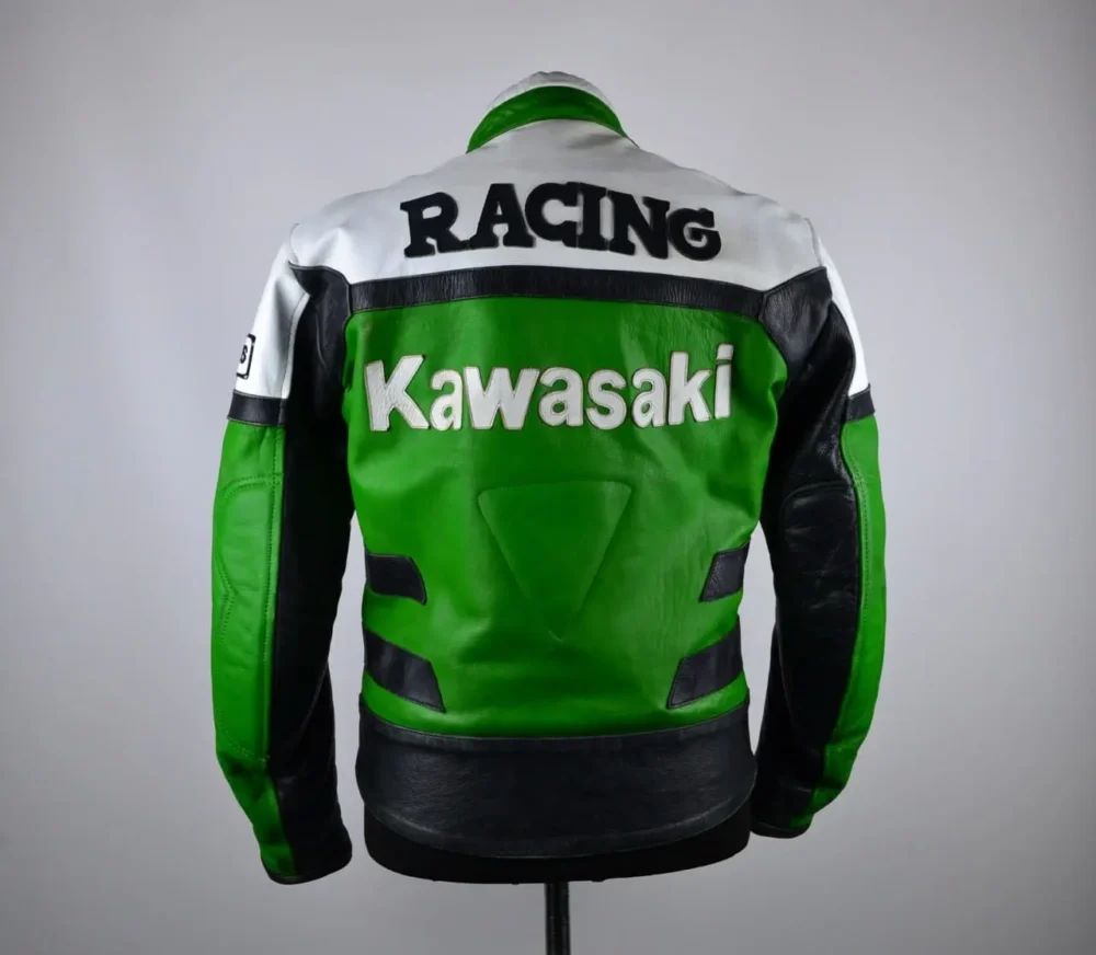 Kawasaki Leather Motorcycle Jacket 3