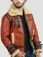 Leather Aviator Flying Jacket