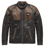 Leather Motorcycle Jacket Harley Davidson