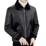 Leather Motorcycle Jacket Winter