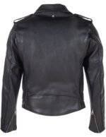 Leather Motorcycle Jacket XXL 3