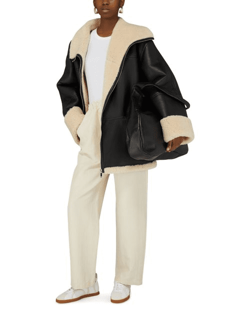 Leather Sheepskin Jacket