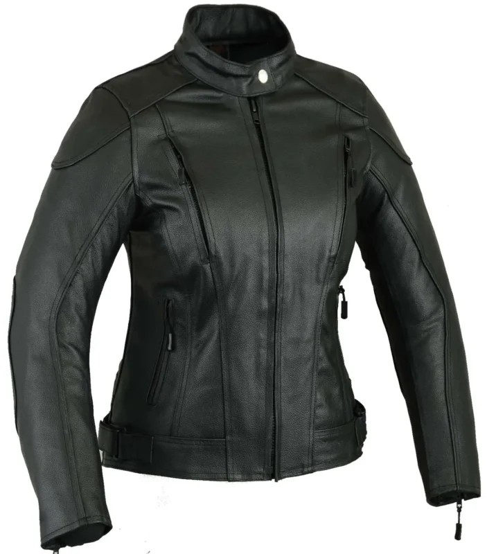 Leather Summer Motorcycle Jacket