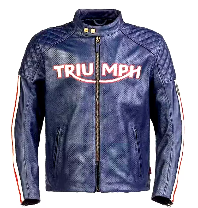 Leather Triumph Motorcycle Jacket