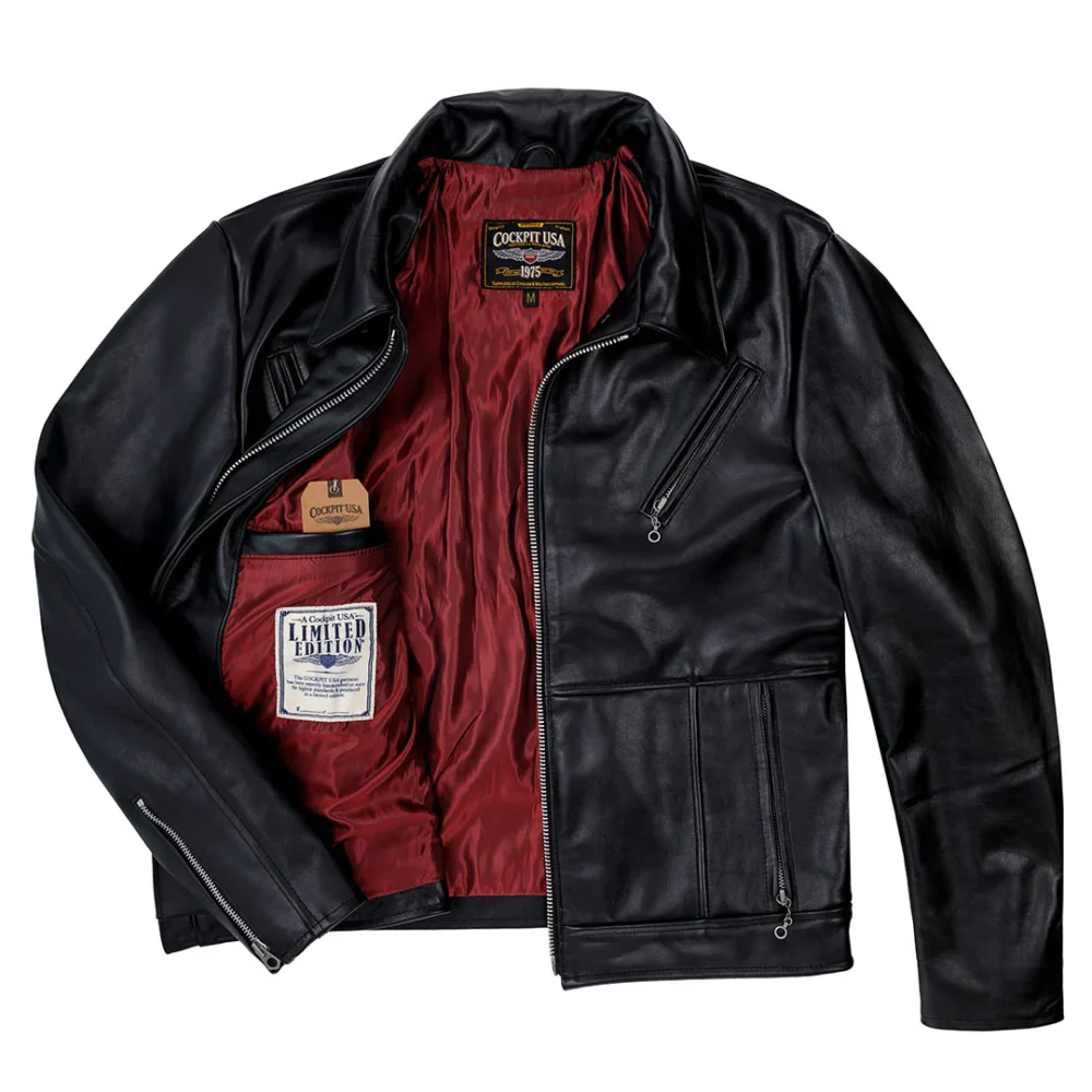 Leather Victory Motorcycle Jacket 3