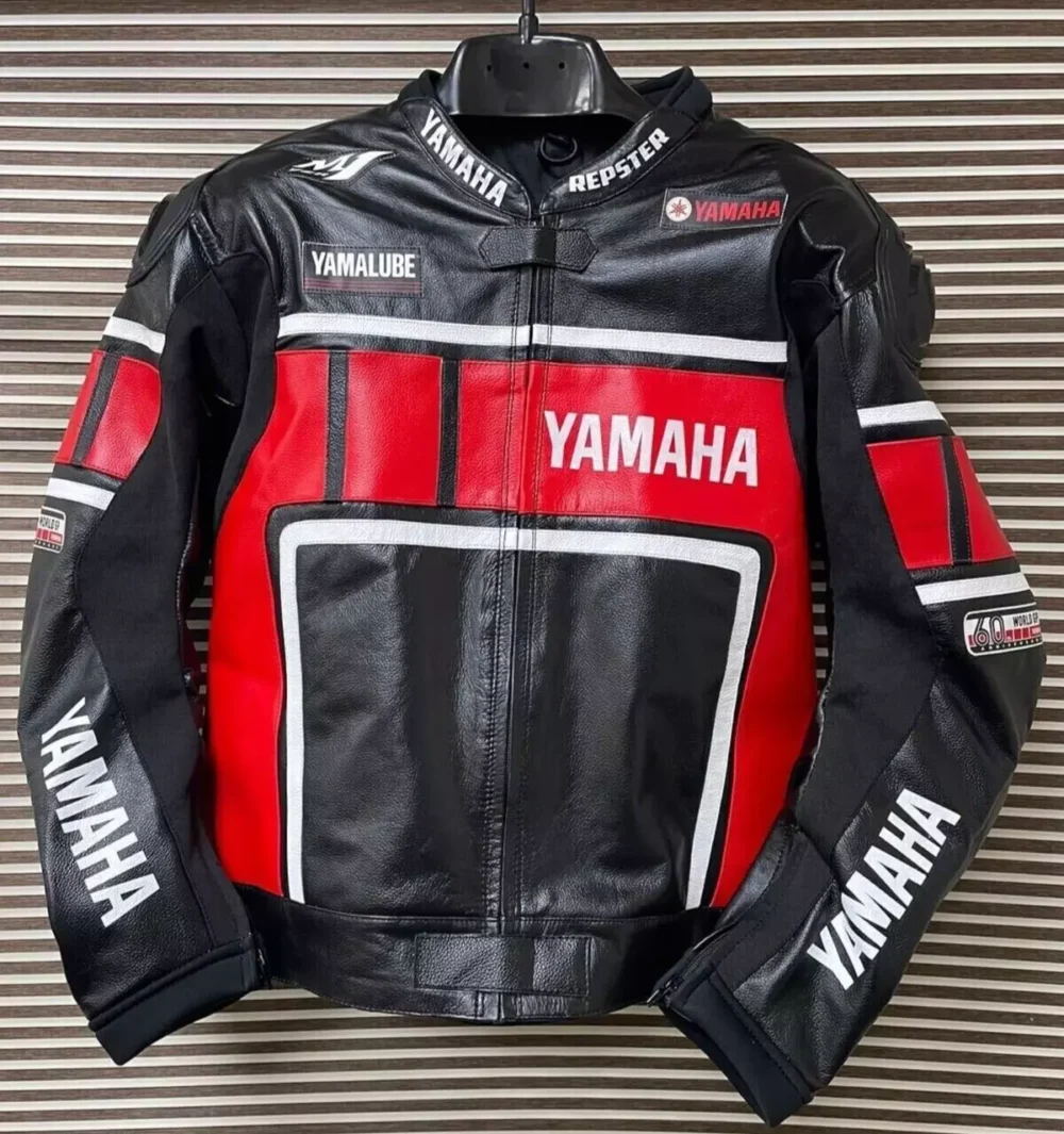 Leather Yamaha Motorcycle Jacket