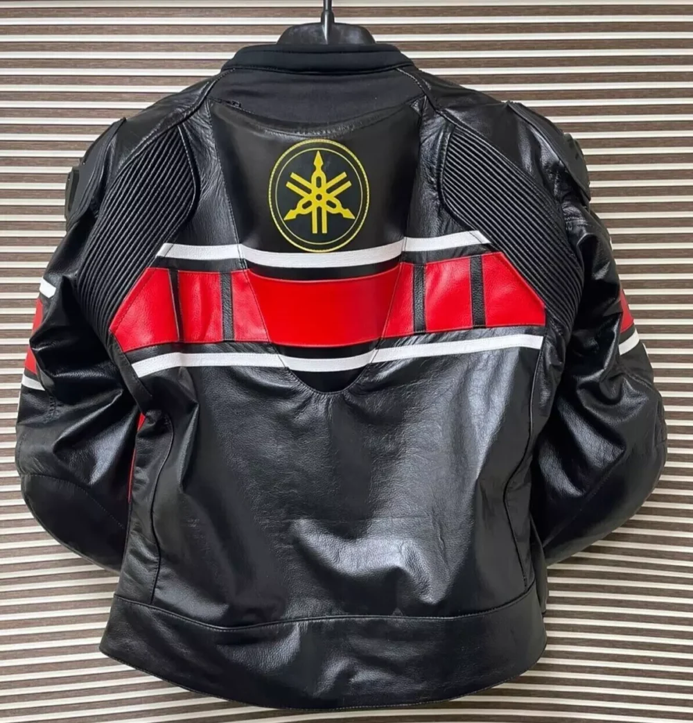 Leather Yamaha Motorcycle Jacket 2