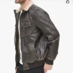 Mens Aviator Bomber Jacket