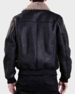 Mens Black Aviator Jacket 1