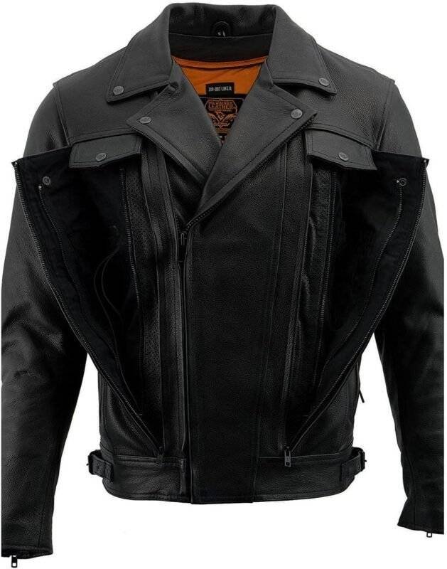 Milwaukee Leather Motorcycle Jacket