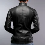 Motorcycle Mens Leather Jacket 2