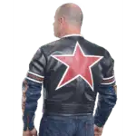 Vanson Star Leather Jacket – Classic Motorcycle Racing Style