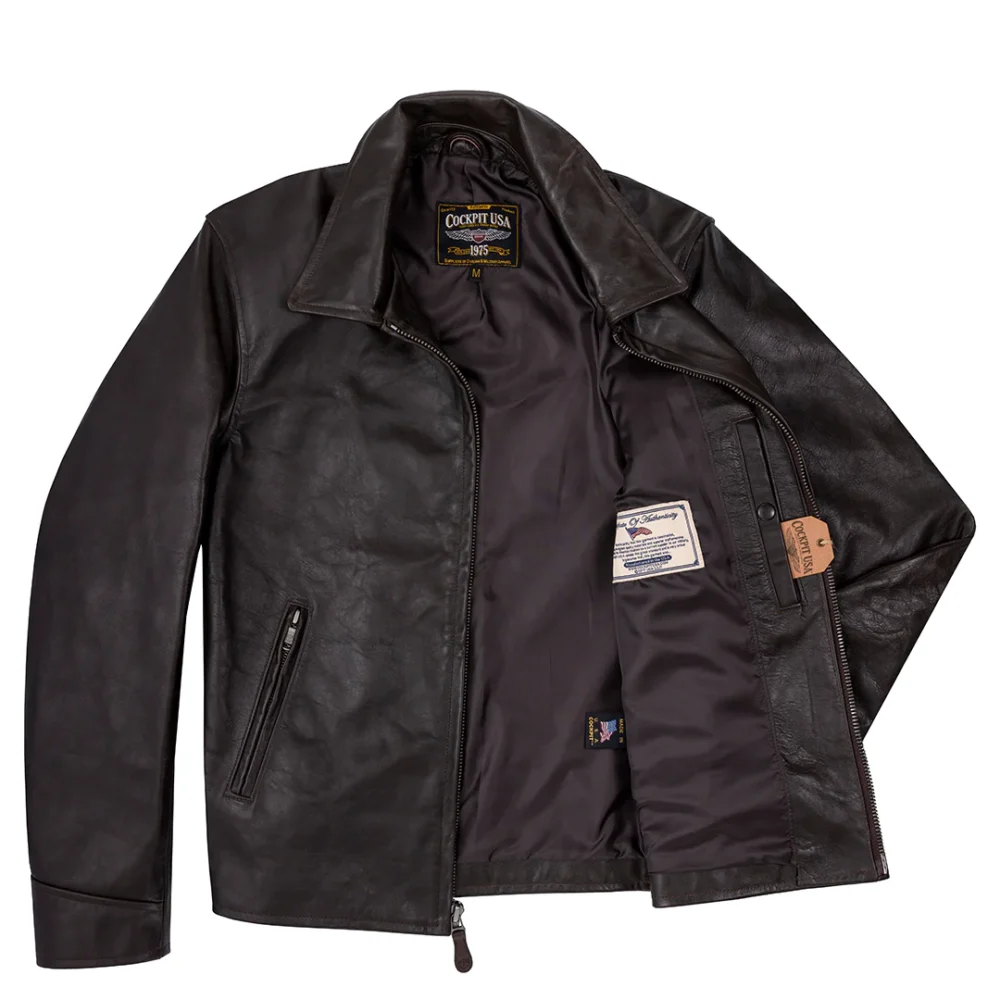 Open Road Leather Motorcycle Jacket 2