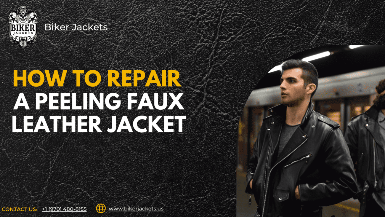 How to Repair a Peeling Faux Leather Jacket