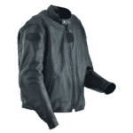 Perforated Leather Jacket Motorcycle