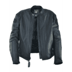 Perforated Leather Jacket Motorcycle 3