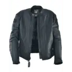 Perforated Leather Jacket Motorcycle 3