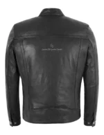 Perforated Leather Motorcycle Jacket 4