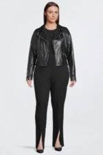 Plus Size Motorcycle Jacket 4