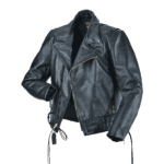 Police Motorcycle Leather Jacket 2