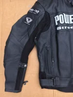 Power Trip Leather Motorcycle Jacket 4