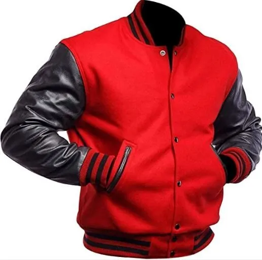 Red Varsity Jacket