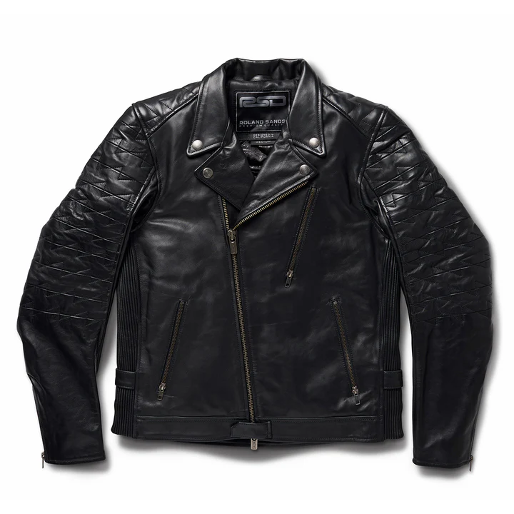 Roland Sands Leather Motorcycle Jacket