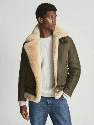Shearling Aviator Jacket