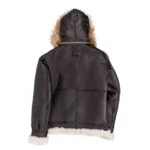 Sheepskin Jacket With Hood 2