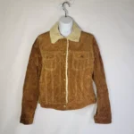 Sherpa Lined Suede Jacket