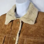Sherpa Lined Suede Jacket 2