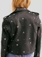 Star Motorcycle Leather Jacket 2