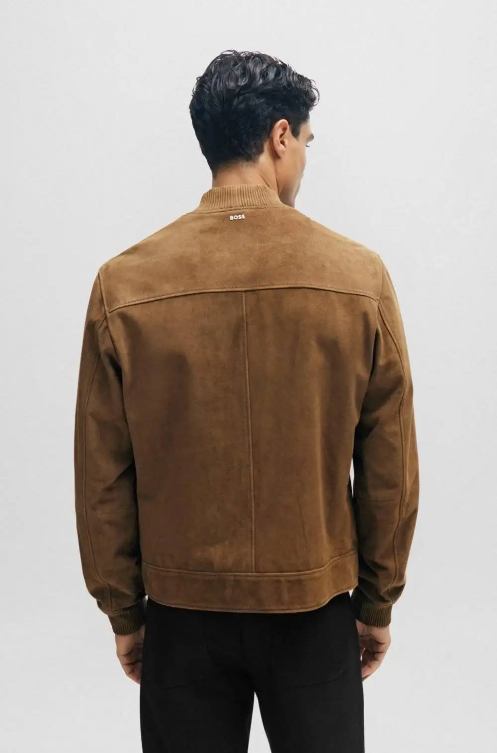 Suede Tan Jacket Mens 2