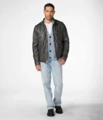 Wilsons Leather Motorcycle Jacket 4